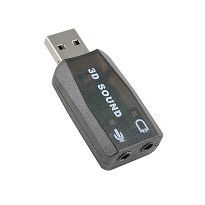 2X(USB Sound Card External Sound Card USB to 3.5Mm Stereo Audio Adapter for4502 - Image 1 of 4