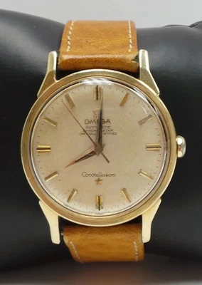 (MA6) Omega Constellation 167.005 Cronómetro Cal. Caja de acero y revestimiento de oro 551 Foto 1 de 4