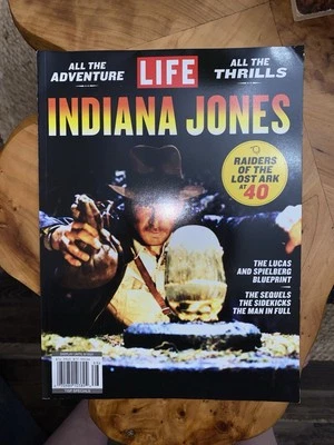 LIFE Magazine Indiana Jones Raiders of the Lost Ark Lucas & Spielberg Blueprint Foto 1 de 3