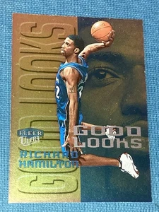 E457 1999-00 Ultra Good Looks #3 Richard Hamilton Washington Wizards - Picture 1 of 2