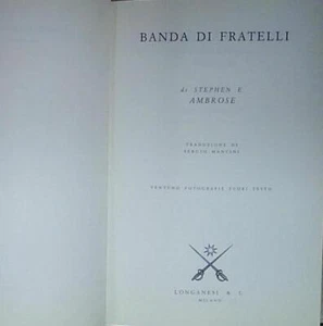 Ambrose BANDA DI FRATELLI Longanesi 2000 - Foto 1 di 1