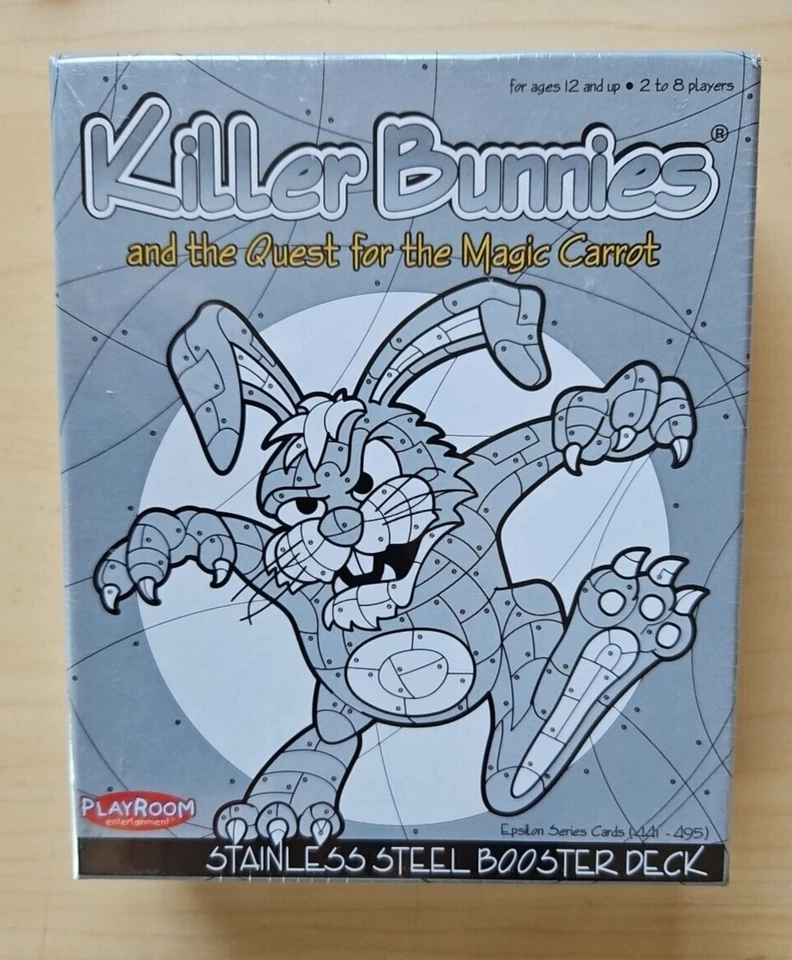 Killer Bunnies and the Quest for the Magic Carrot - Stainless Steel Booster Deck - Image 1 of 2