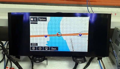 Lexus IS00T IS300 IS200T RC 2017-2021 Navigation display screen 86110-53140 Oem - Image 1 of 4