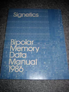 Signetics - Bipolar Memory Data Manual - 1986 - Picture 1 of 2