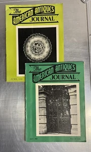 Vintage AMERICAN ANTIQUES JOURNAL (Lot of 2) JULY 1947 and JUNE 1946 - Picture 1 of 5
