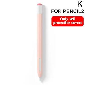 For Apple Pencil 1st 2nd Gen Silicone Grip Case Sleeve iPad Pen Cover Holder H4