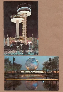2 64 Postales Feria Mundial Torres de Observación Unisphere | 3 Lotes Envío Gratis - Imagen 1 de 2