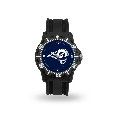 Los Angeles Rams NFL Team Black Band Model 3 Watch Cover