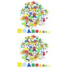 4 Bags Decorative Stickers Lovely Decals Preschool