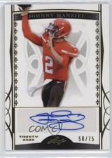 2022 Leaf Trinity Gold /75 Johnny Manziel #BA-JM1 Auto