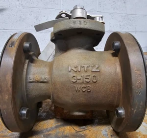 Kitz 3" 150 Ball Valve SCTAZM 285 PSI at 100F - Picture 1 of 8