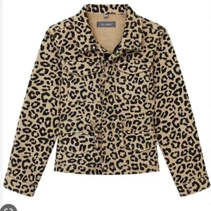 DL1961 Rocco Jean Jacket Wild Cat Sz Lg NWT - Picture 1 of 9