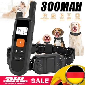 800M Hund Ausbildung Ferntrainer Erziehungshalsband Hunde Vibration Ton Funktion - Bild 1 von 24