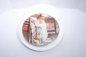 Plato de coleccionista Danbury Mint ORACIONES PARA DORMIR - Colección Young Innocence - Imagen 1 de 8