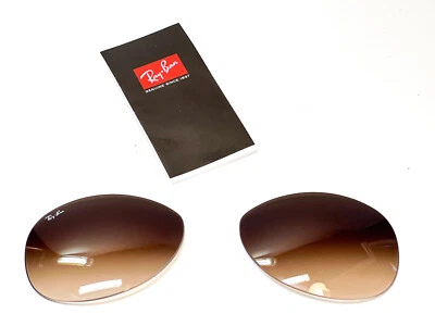 2 Ray Ban Brillengläser RB 3386 001/13 67/ Farbe braun Verlauf 1 Paar Neu - Bild 1 von 2