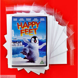 DVD Display Post and Store. Acid-Free Size1 New Protective Cover Wraps Only x 10
