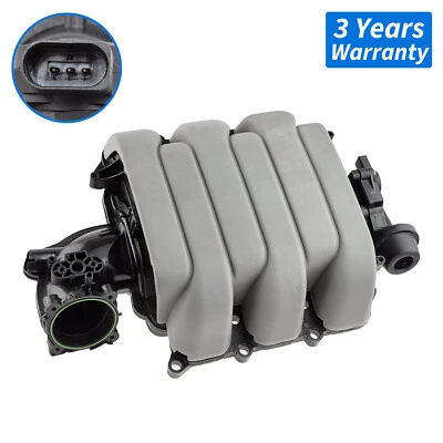 Intake Manifold 06E133210M For Audi A4 A5 A6 A7 A8 Q5 S4 S5 S6 S8 2.8 3.2L - Image 1 of 4