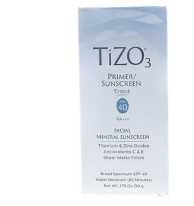 TIZO TiZO3 Facial Mineral Sunscreen Tinted SPF40, 1.75 oz - Picture 1 of 4