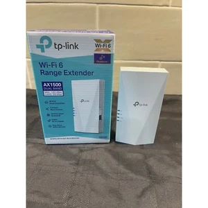 TP-Link RE500X AX1500 OneMesh Wireless Dual Band Wi-Fi 6 Range Extender Booster - Bild 1 von 7
