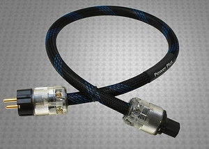 Cable de alimentación de CA DH Labs Silver Sonic Power Plus 1,5 metros SCHUKO a IEC - Imagen 1 de 3