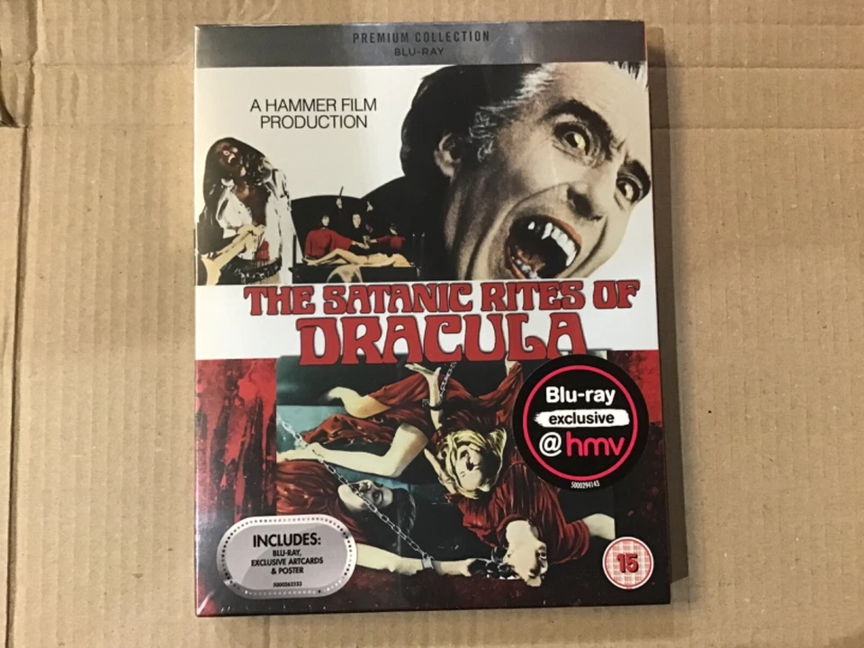 The Satanic Rites of Dracula (Blu-ray, 2019, 1-Disc)