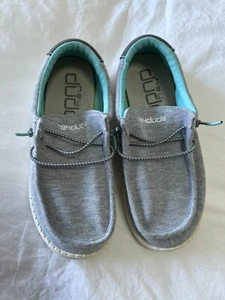 Hey Dude | Wally Youth Lightweight Gray Casual Size US Youth 2-3 - Picture 1 of 9
