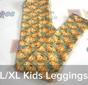 NWT LuLaRoe Disney Kids' L/XL Toy Story ALIENS Leggings *UNISEX UNICORN* - Picture 1 of 2