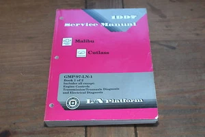 Malibu Cutlass L/N Platform Book 1 1997 Chevy Shop Service Manual - Picture 1 of 6