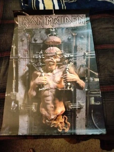 Vintage 1996 OSP Iron Maiden The X Factor Album Rolled Band Poster 35x23 RARE~NM - Picture 1 of 1