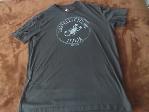 Castelli Cycling ARMANDO Retro Casual Shirt T-SHIRT XL black - Picture 1 of 9