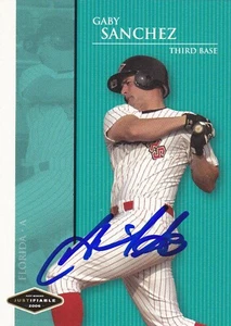 GABY SANCHEZ SIGNED JUST MINORS BASEBALL CARD PITTSBURGH PIRATES MIAMI MARLINS - Picture 1 of 1