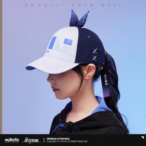 Gorra de béisbol MiHoYo oficial Honkai: Star Rail unisex informal Silver Wolf - Imagen 1 de 5