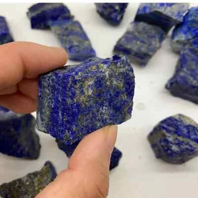 Natural Lapis Lazuli Raw Stone Crystal Mineral Specimen Healing Energy Gifts - Image 1 of 4