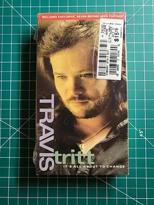 Travis Tritt - Its All About to Change (VHS, 1991) New- Sealed - Picture 1 of 2