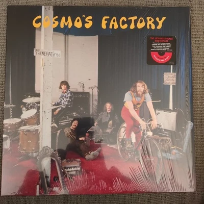 CREEDENCE CLEARWATER REVIVAL - COSMO'S FACTORY - RED VINYL LP " NEW, SEALED " - Image 1 of 4