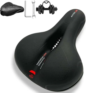 Cloud Comfort Pro 2.0 Fahrradsattel, Bequem Weich Memory Foam Ergonomisch Stoßdä - Bild 1 von 12