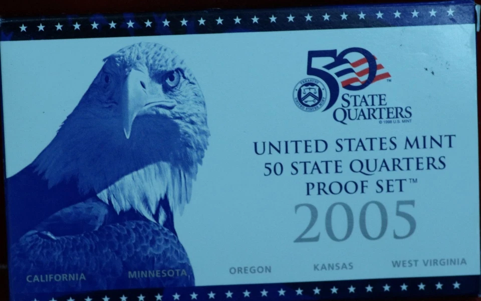 Uncirculated 2005 U.S. State Quarters Proof Set - Image 1 of 1