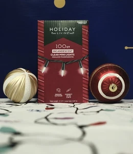 Christmas Lights,100ct Multi Color String Lights Indoor Outdoor Incandescent (1) - Picture 1 of 6