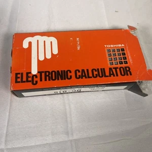 VINTAGE Toshiba Calculator BC-815 NEW IN THE BOX NIB NOS - Picture 1 of 6