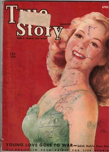 True Story nov 1939 EVELYNE TAYLOR photo Cover Lower Grade - Picture 1 of 1