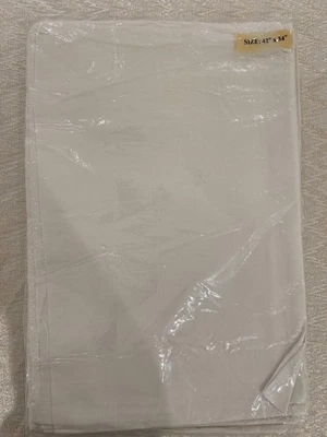 12pk Pillowcases 42x34 White – Cotton Poly – Hotel Hospital - Image 1 of 4