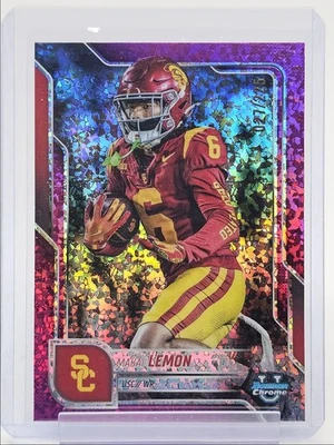 MAKAI LEMON 2025 BOWMAN UNIVERSITY CHROME FUCHSIA DIAMOND /225 Q3599 - Image 1 of 2