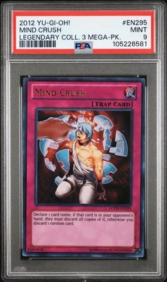 YU-GI-OH LEGENDARY COLLECTION 3 MEGA PACK 2012 EN295 MIND CRUSH 1ST EDITION - Image 1 of 3
