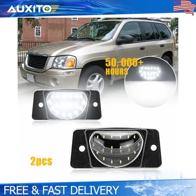 Luces LED de matrícula traseras para Chevrolet Trailblazer GMC Envoy 2002-2009 2 piezas Foto 1 de 4