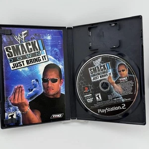 WWE SmackDown Just Bring It Greatest Hits (Sony PlayStation 2, 2002) Tested Work - Picture 1 of 8
