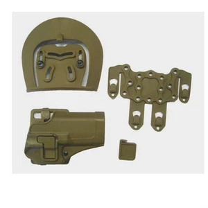 FONDINA RIGIDA ESTRAZIONE RAPIDA PER GLOCK 17 TAN TIPO SERPA CON TRE ACCESSORI - Imagen 1 de 1