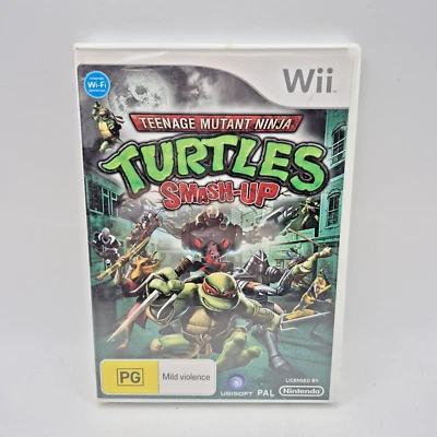 Nintendo Wii Teenage Mutant Ninja Turtles Smash-Up Game PAL - New and Sealed - Image 1 of 4