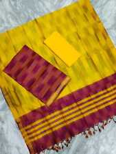 New listing
		Mangalgiri Pattu Pochampalli Zari Border Original Ikkat Design Dress Material