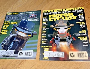 2 1988 MOTORRADFAHRER Zeitschriften - Suzuki / Honda / Yamaha / Harley MOTORRAD - Bild 1 von 6