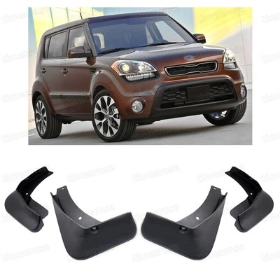 Guardabarros guardabarros delantero + trasero para KIA Soul 2009-2013 09 10 11 12 13 Foto 1 de 4